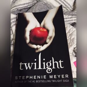 Twilight Book with Red Apple Cover